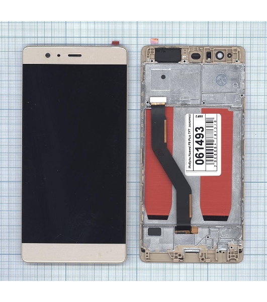 Дисплей для Huawei P9 Plus TFT, золотой
