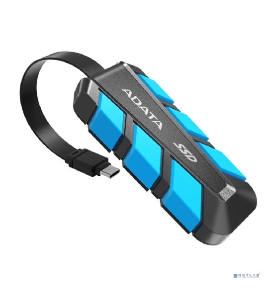 Внешний SSD ADATA SC740, 1TB, USB 3.2 Gen 2 Type-C, R/W 1050/1000, синий