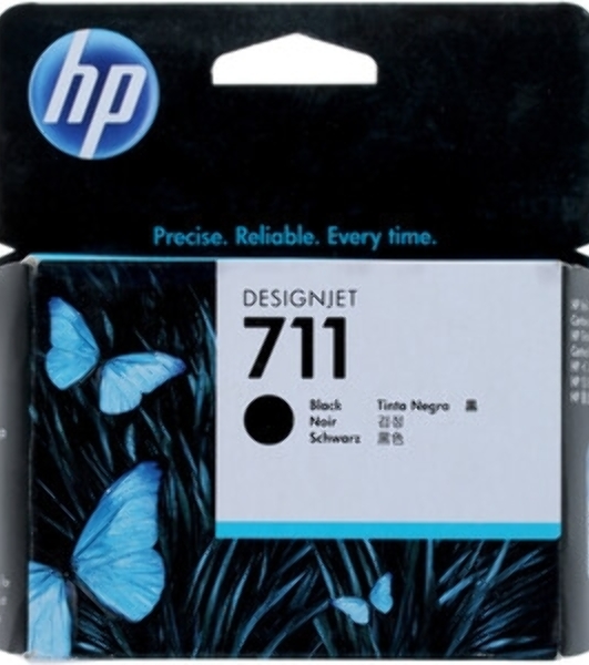 Картридж струйный HP №711 CZ135A пурпурный x3уп. для HP DJ T120/T520