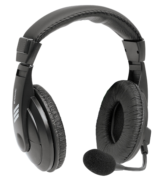 Гарнитура Defender Gryphon 750U чёрный, проводная