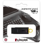 Флешка USB Kingston DataTraveler Exodia (DTX/128GB), 128Gb, USB 3.2 Gen 1, R/W 200/60, черный/желтый, фото4