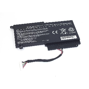Аккумуляторная батарея для ноутбука Toshiba L55 5107 14.4V 43Wh OEM черный