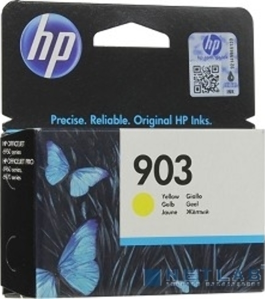 Картридж струйный HP 903 T6L95AE желтый для HP OJP 6960/6970 (315стр.)