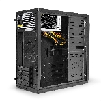 Компьютерный корпус Minitower ExeGate QA-412U-UNS350 (mATX, БП UNS350 с вент. 12см, 2хUSB+2хUSB 3.0, аудио, черный), фото7