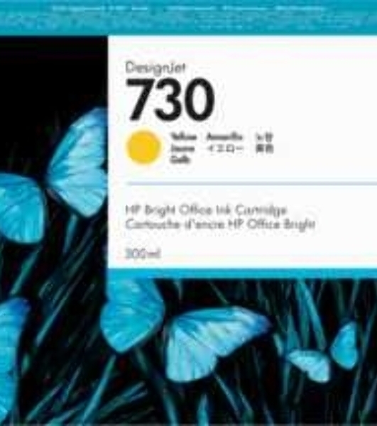Картридж струйный HP 730 желтый для DesignJet T1700 (44') 300мл