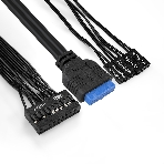 Компьютерный корпус Minitower ExeGate QA-412U-UNS350 (mATX, БП UNS350 с вент. 12см, 2хUSB+2хUSB 3.0, аудио, черный), фото6