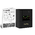 Источник бесперебойного питания ExeGate Smart LB-2000.LCD.AVR.4SH (2000VA/1200W, цветной LCD, AVR, 4*Schuko, батарея 12V 9Ah - 2 шт., металлический корпус, Black), фото10