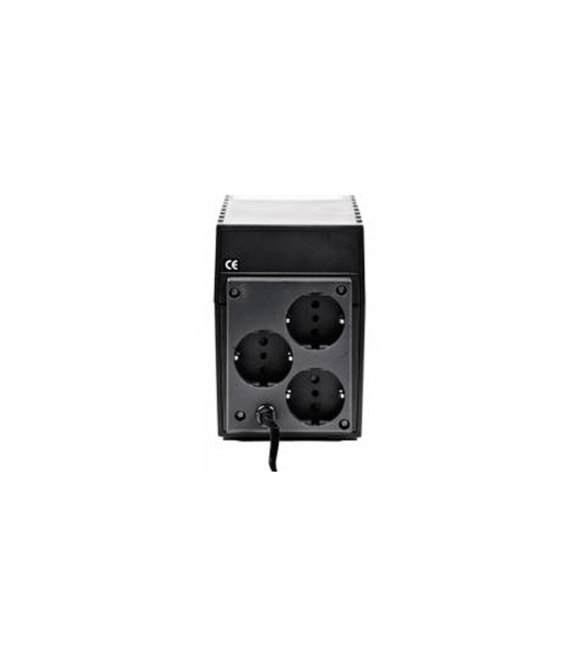 Источник бесперебойного питания Powercom Raptor RPT-800A EURO 480Вт 800ВА черный