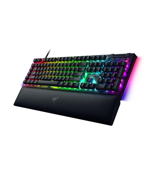 Клавиатура проводная игровая Razer BlackWidow V4 (Yellow Switch) - Russian Layout