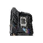Материнская плата ASUS ROG STRIX B760-I GAMING WIFI, LGA 1700, Intel B760, 2xDDR5, 4xSATA, 2xM.2, 1xPCIe 5.0 x16, 1xHDMI, 1xDP, 1x 2.5Gb LAN, 3xUSB-A 2.0, 3xUSB-A 3.2 Gen 1, 1xUSB-C 3.2 Gen 1, 1xUSB-C 3.2 Gen 2x2, 5x3.5 мм, 7.1, Mini-ITX, фото20