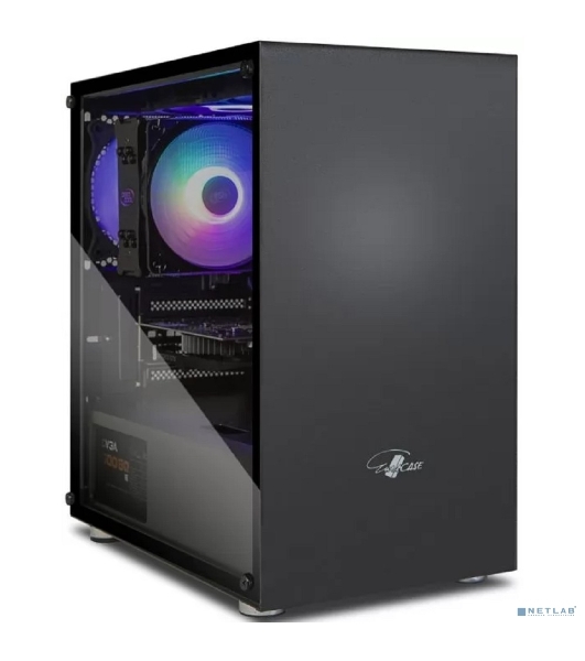 Компьютерный корпус mATX Eurocase M10 черный
