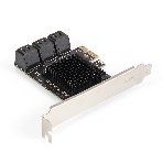 Контроллер ExeGate EXE-516v2 (PCI-E x1 v2.0, SATA3 6Gb/s, 6 int, ASMedia Chipset ASM1166), фото7