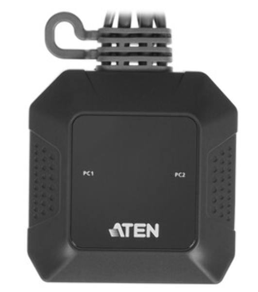 Переключатель ATEN 2-Port USB 4K HDMI Cable KVM Switch