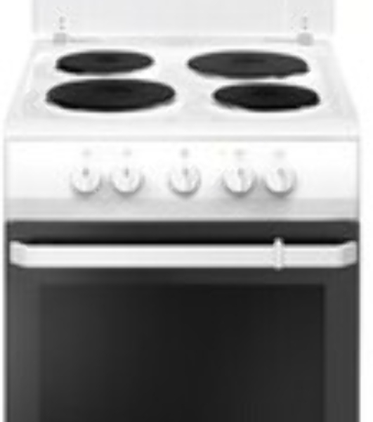 Плита электрическая Hansa FCEW54109 белый, конфорок 4 шт, духовка 65 л, 50 см x 85 см x 60 см