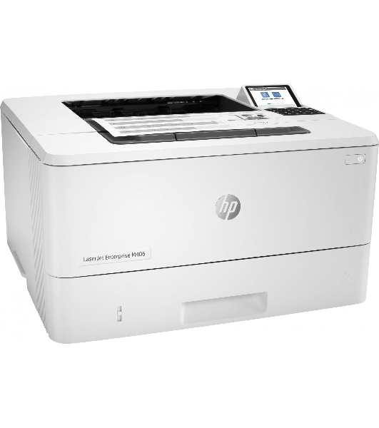 Принтер лазерный HP LaserJet Enterprise M406dn (3PZ15A), A4, ч/б, печ. до 40 стр/мин., 1200 x 1200 dpi, USB, RJ-45, Air Print, Mopria