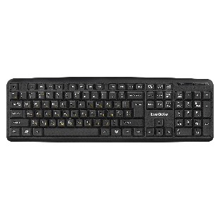 Клавиатура проводная ExeGate LY-331L (EX279940RUS), USB, черный