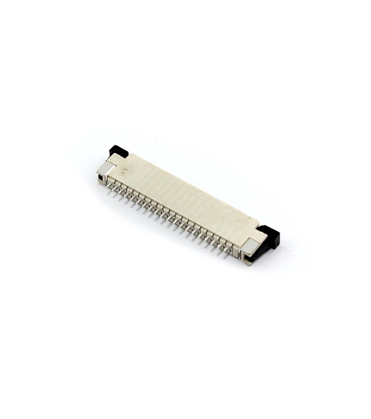 Разъем FPC Half Coverage Bottom Contact 1.0K-BX-20PWB 20 pin высота 2мм шаг 1мм