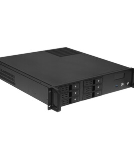 Серверный корпус ExeGate Pro 2U480-HS06 (RM 19', высота 2U, глубина 480, БП 600ADS, 6xHotSwap, USB)