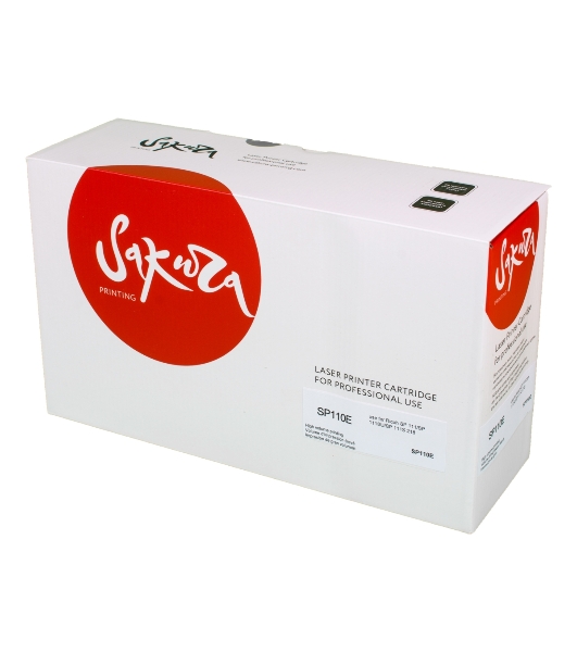 Картридж Sakura SP110E Black для Ricoh SP 111, SP 111SU, SP 111S, черный, 2000 к.