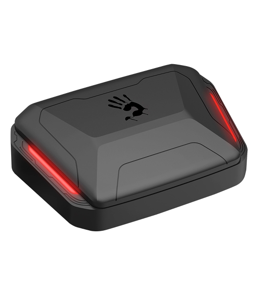 Гарнитура Bloody M70 чёрный-красный, беспроводная, Bluetooth, до 6 ч