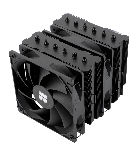 Устройство охлаждения(кулер) Thermalright Peerless Assassin 120 SE Soc-AM5/AM4/1200/1700/1851 черный 4-pin 25.6dB Al+Cu 730gr Ret (PA120-SE)