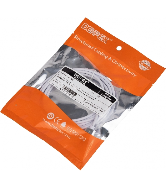 Кабель USB (m)-Lightning (m) 2м белый