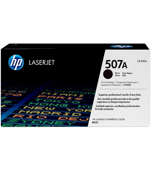 Картридж лазерный HP CE400A черный для CLJ M551 5500 стр.