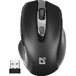 Мышь беспроводная Defender Prime MB-053 черный, 1600 dpi, радиоканал, USB, кнопки - 6, фото11
