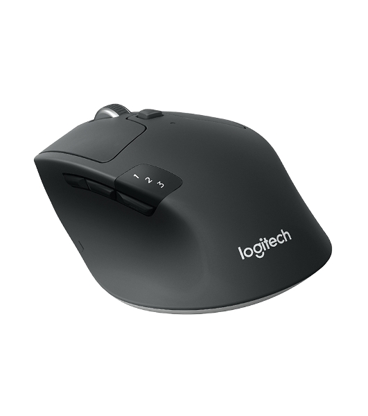 Мышь беспроводная Logitech M720 Triathlon черный, 1000 dpi, радиоканал, Bluetooth, USB, кнопки - 8