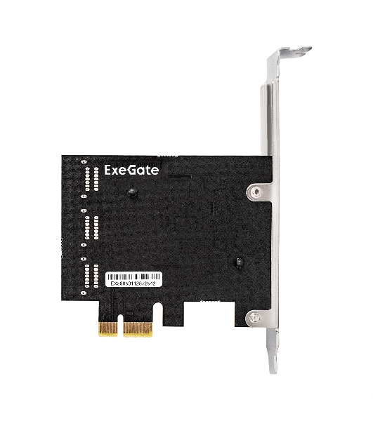 Контроллер ExeGate EXE-516v2 (PCI-E x1 v2.0, SATA3 6Gb/s, 6 int, ASMedia Chipset ASM1166)