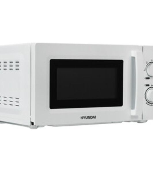 Микроволновая печь Hyundai HYM-M2005 белый, 20 л, 700 Вт, переключатели - поворотный механизм