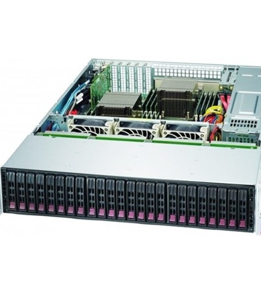 Корпус Supermicro CSE-216BE1C4-R1K23LPB 2U/24x2.5' hot-swap SAS/SATA/1200W