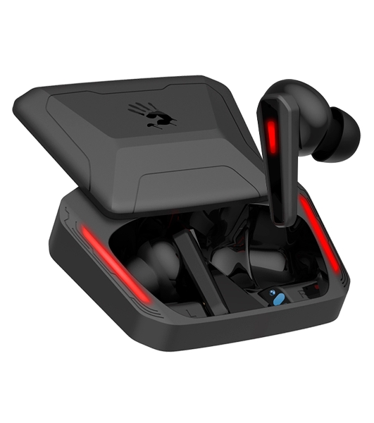 Гарнитура Bloody M70 чёрный-красный, беспроводная, Bluetooth, до 6 ч