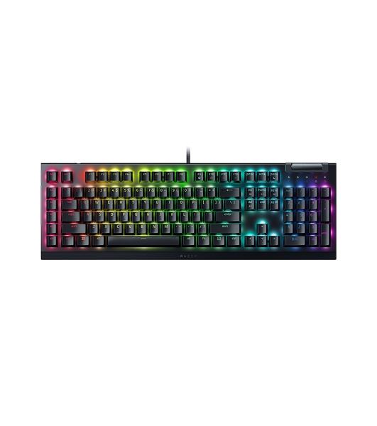 Клавиатура Razer BlackWidow V4 X Green Switch проводная, USB Type-A, чёрный (РУ раскладка)