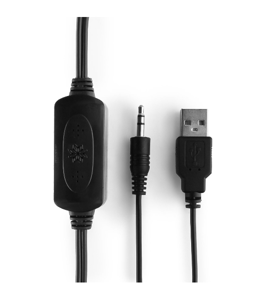 Акустическая система 2.0 Gembird SPK-105, черный, 5 Вт, регулятор громкости, USB-питание