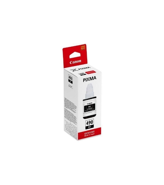 Чернила Canon GI-490BK 0663C001 черный для Canon Pixma G1400/2400/3400 (135мл)