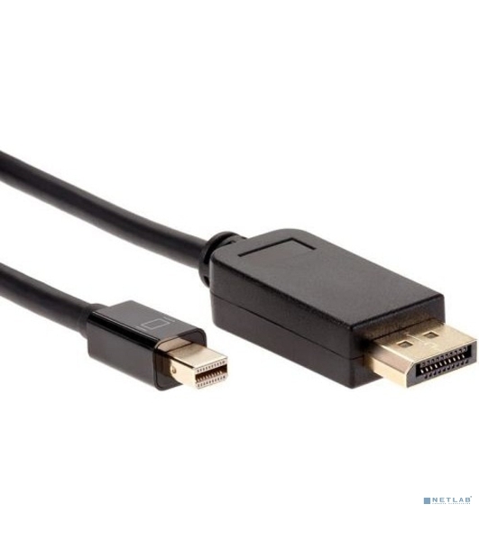 Кабель-переходник Mini DisplayPort M -> DisplayPort M 4K*60 Hz 1,8 м VCOM CG682-1.8M