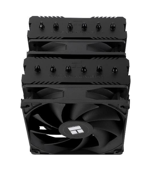 Устройство охлаждения(кулер) Thermalright Peerless Assassin 120 SE Soc-AM5/AM4/1200/1700/1851 черный 4-pin 25.6dB Al+Cu 730gr Ret (PA120-SE)