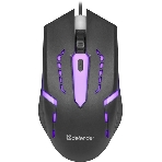 Мышь проводная Defender Hit MB-601 черный, 1200 dpi, USB, кнопки - 4, фото24