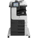 МФУ лазерное HP LaserJet Enterprise MFP M725z, лазерный принтер/сканер/копир/факс A3, 40ppm, 1200dpi, 1Gb, 320Gb HDD, 6 trays 100+250+250+3x500, Stand, ADF100, Duplex, Stapler, USB/LAN/FIH, Color LCD20i, 1y warr, замена Q7830A M5035x, Q7831A M5035xs), фото8