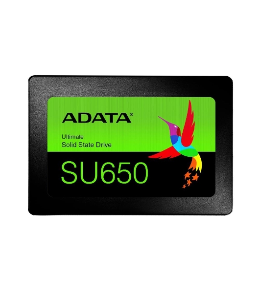 Накопитель SSD ADATA SU650, 256Gb, SATA III, 2.5', R/W 520/450