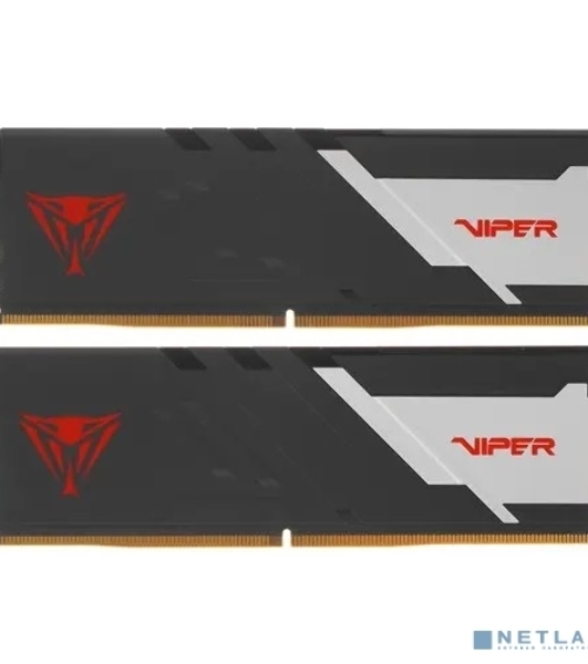 Оперативная память Patriot Viper Venom, DDR5, 32GB (2x16GB), 5600MHz, CL36, DIMM, с радиатором, черный