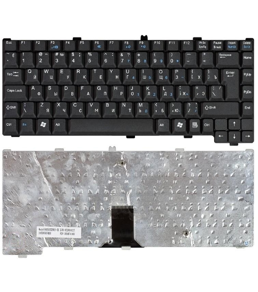 Клавиатура для ноутбука Fujitsu-Siemens Amilo M7440 M7440G M6100 черная