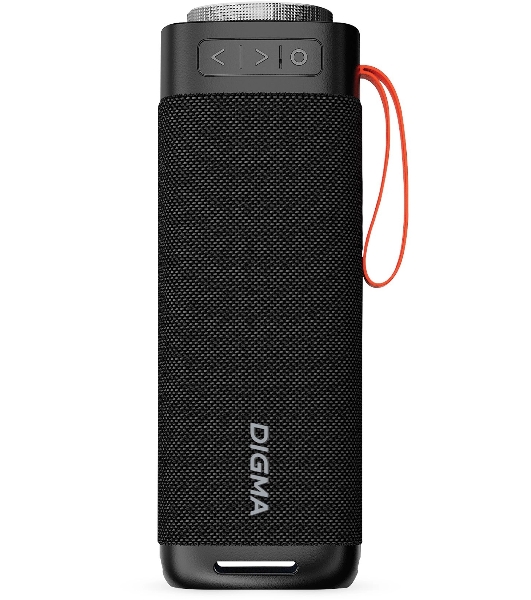 Портативная колонка Digma D-PS1522 черный 60W 2.0 BT 10м 3000mAh