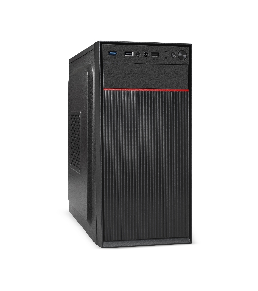 Компьютерный корпус Minitower ExeGate BAA-113U-AA500 (mATX, БП AA500 с вент. 8см, 2хUSB+1хUSB 3.0, аудио, черный)