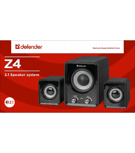 Акустическая система Defender Z4 2.1,11 вт., Питание от USB