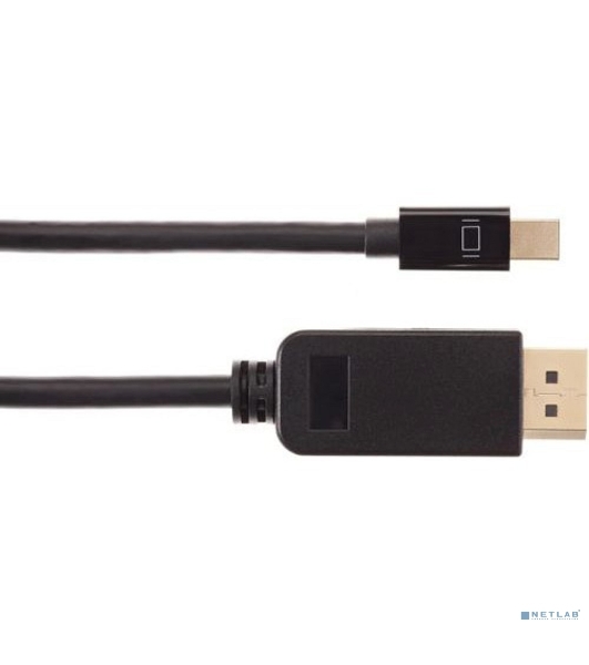 Кабель-переходник Mini DisplayPort M -> DisplayPort M 4K*60 Hz 1,8 м VCOM CG682-1.8M