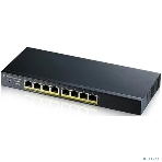 Коммутатор Smart L2 PoE+ Zyxel GS1900-8HP, 8xGE PoE+, настольный, бесшумный, бюджет PoE 70 Вт, фото7