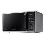 Микроволновая печь Samsung MG23K3515AS/BW серебристый/черный, 23 л, 800 Вт, переключатели - кнопки, поворотный механизм, фото13