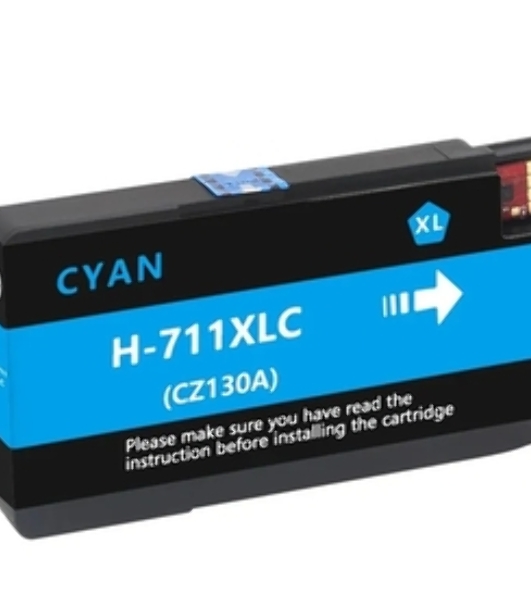 Картридж струйный NVPrint 711 (NV-CZ130A) Cyan для HP Designjet T120/T520 (27 мл)